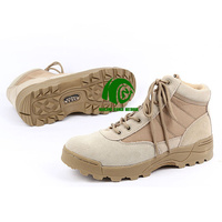 Kango Bottes imperméables à la mode pour hommes Bottes courtes brunes personnalisées décontractées Botte tactique de randonnée en plein air