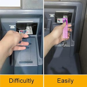 Paquete Económico de Agarradores de Tarjetas Acrílicos Multicolor para Uñas Largas, para Mujeres y Niñas, Extractor de Tarjetas de Crédito, Llavero, Colgante para Bolso, RTS - Product Image 4