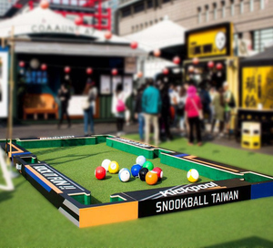 Nouveau style de ballons de football de <span class=keywords><strong>billard</strong></span> de Snookball, fabricant chinois, qualité de table cuzu garantie - Product Image 3