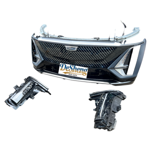 Choix idéal pour Cadillac Lyriq : Lame avant, pare-chocs avant, phares LED, calandre, <span class=keywords><strong>radiateur</strong></span>, capot, spoiler, ailes, plug-and-play - Product Image 4