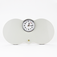 Cadeau commémoratif, horloge vierge à sublimation, bricolage, panneau photo personnalisé en MDF, décoration de bureau à domicile, cadeau personnalisé