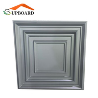Décoration intérieure Panneau de plafond en pierre PVC gaufré 3D