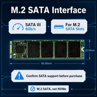 Vente en gros de SSD NGFF M2 2280 1TB 512GB M.2 SATA III 6Gb/s jusqu'à 550MB/s pour ordinateur portable et ordinateur de bureau, fournisseur en gros