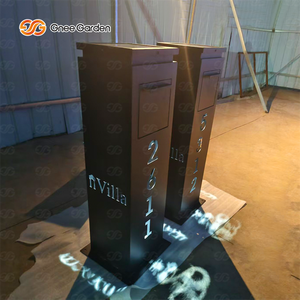 Market Hot Selling High Quality Factory Custom Mailbox Steel Modern Metal Letter Box - Product Image 3