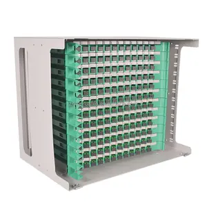 Telaio di distribuzione in fibra ottica ODF rack mount 12 24 48 96 144 core port ODF terminal box