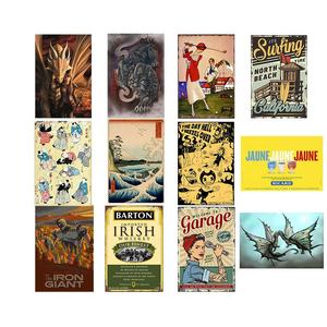 Targa in Metallo Vintage Personalizzata con <span class=keywords><strong>Immagine</strong></span> 'Aperto/Chiuso', Decorazione Murale per Negozio, Segnale per Bagni, Guida Stradale, Poster - Product Image 4