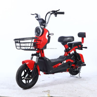 Vélo Électrique Urbain Adulte avec Cadre en Acier, Pneu Tubeless 14 Pouces, Batterie 20A 48V Puissante 500W - Vente en Gros Usine