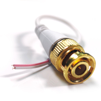 Conector BNC Q9BNC Simulador de monitoreo de conexión Cable de video Enchufe de línea de extensión de cobre puro Macho