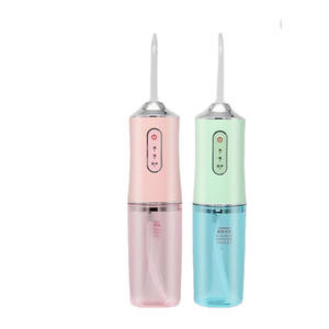4 buses 220ml Portable Dentaire Hydropulseur Oral Irrigator Usb Rechargeable Water Floss <span class=keywords><strong>Jet</strong></span> Tooth Pick Mouth Washing Machine - Product Image 2