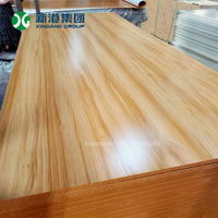 Plaques de panneaux de fibres dures 3mm 5mm 12mm 18mm, grain de bois, mélamine, panneaux MDF pour meubles