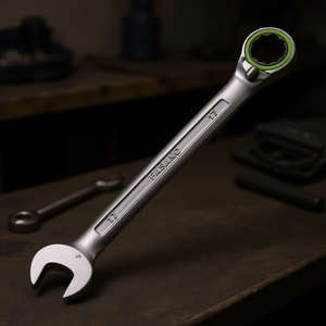 Llave Combinada Fasano de 17 mm con Cabezal de Trinquete, Herramienta de Reparación Automotriz - Product Image 3