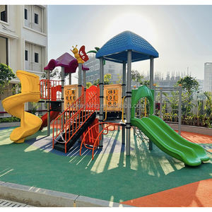 Perosotan Taman Petualangan Mainan Anak Peralatan Bermain Luar Ruangan Perosotan Komersial untuk Taman Peralatan Permainan Edukatif Anak - Product Image 5