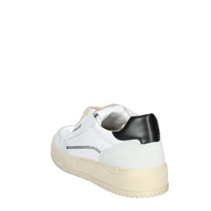 Dubai4 scarpe da basket uomo bianche/nere Sneakers corte bassa con altezza crescente caratteristica traspirante alla moda per la primavera - Product Image 2