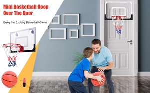 Mini <span class=keywords><strong>canestro</strong></span> <span class=keywords><strong>da</strong></span> basket per bambini, Set sportivo <span class=keywords><strong>da</strong></span> gioco con palla <span class=keywords><strong>da</strong></span> tiro a parete per interni per camera <span class=keywords><strong>da</strong></span> letto per ragazzi e ragazze - Product Image 4