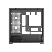 Custom Full View White Aluminum Alloy Mid Tower PC Computer Case Micro ATX Support Fish Tank Design Tempered Glass Front for