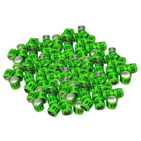 Tambour fixe en plastique avec Logo, 5 pièces, plante de ferme oiseaux, perroquet aérien, course, perroquet