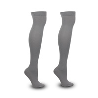 Chaussettes de compression transfrontalières pour activités de plein air, au-dessus du genou, à compression, élastiques, pour le sport, la course, le cyclisme, l'alpinisme, avec sac