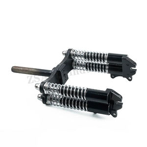 Amortiguador para Scooter Eléctrico, Amortiguador Hidráulico de Doble Accionamiento, Suspensión Delantera, Amortiguación de Doble Resorte, Compatible con <span class=keywords><strong>Janobike</strong></span>, 1 Juego - Product Image 3