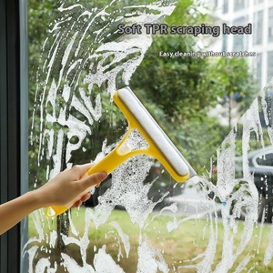 Professional Silicone <strong>Window</strong> Scraper Household <strong>Tools</strong> <strong>for</strong> <strong>Cleaning</strong> Water <strong>Windows</strong> Mirror Wipe Glass Artifact Spray Brush Squeegees - Product Image 4