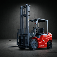 Forklift Listrik Liftron CPD35 3,5 Ton untuk Logistik Pabrik, Transportasi Pallet Berat