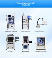 Robot distributeur automatique de colle AB pour circuits imprimés CNC, machine de distribution de précision de bureau, composant moteur principal, garantie 1 an