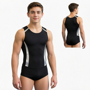 Maillot de Gimnasia Personalizado para Hombre, Uniforme de Competición Sublimado, de Secado Rápido y Elástico, para Equipos, Pedido al por Mayor - Product Image 1
