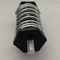 Amortisseur à ressort M6 avec coussinets, extensible, à pompe à air, compresseur d'air, compression, résistant aux chocs