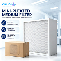Filtre HEPA à flux laminaire H14, débit 1100 m³/h, classe ISO 5, remplacement FFU pour salle blanche, OEM ODM, taille personnalisée, direct usine, ISO 9001