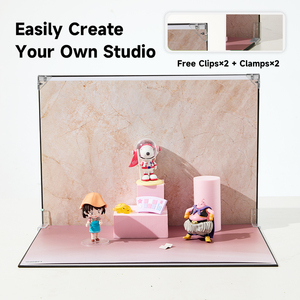 Nhiếp ảnh <span class=keywords><strong>Backdrop</strong></span> sản phẩm ảnh nền 20 mẫu sản phẩm nhỏ chụp ảnh đạo cụ <span class=keywords><strong>Kit</strong></span> cho thực phẩm đồ trang sức mini các mặt hàng hình ảnh - Product Image 3