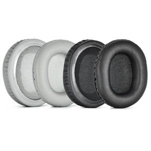 Almohadillas de Repuesto SR30BT para Audio <span class=keywords><strong>Technica</strong></span> <span class=keywords><strong>ATH</strong></span> SR30BT, Cuero PU y Espuma Viscoelástica Ecológica en Negro/Azul/Gris/Rosa - Product Image 1