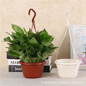 Pot de fleurs en plastique HUFU, vente en gros d'usine, épaissi, minimaliste, pour orchidées suspendues, avec crochet, pour jardin et maison, directement de l'usine - Product Image 3