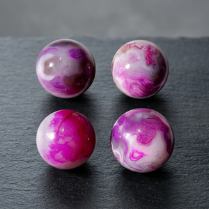 Wholesale <b>Pink</b> Agate Ball Spheres Factory Price Jade Decorative Crystals Feng Shui Minerals Rocks Gemstone Mascot Style - Product Image 3