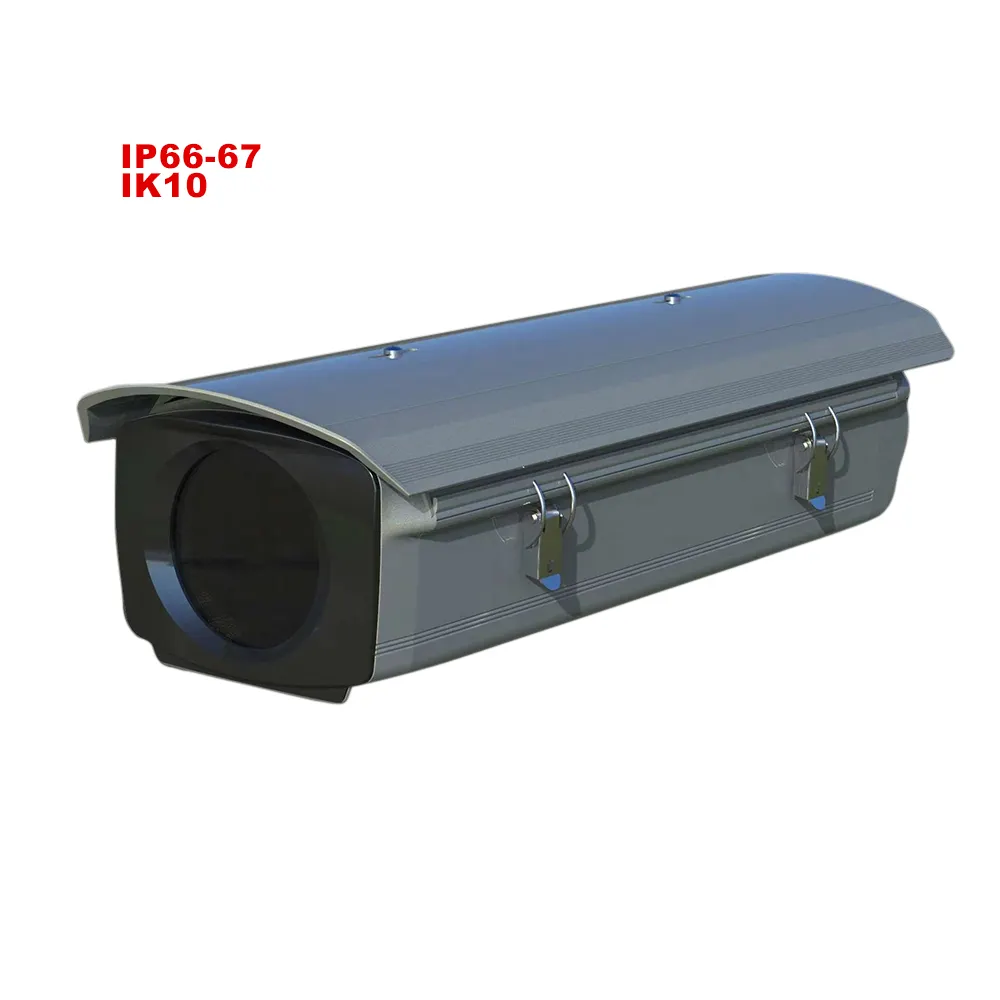 individuell wetterfest ip67 aluminium druckguss Außenbereich CCTV Kamera Gehäuse kugel Kamera außen laser vogelgehäuse abdeckung