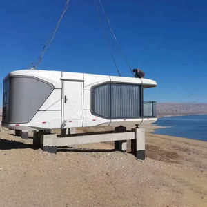 Miniature d'hébergement B&B avec vue sur le sol et les fenêtres, capsule d'hébergement B&B, chalet intégré, villa paysagère, personnalisation - Product Image 4