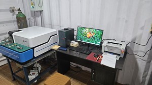 เครื่องวิเคราะห์สเปกโตรมิเตอร์เลเซอร์แบบตั้งโต๊ะ SDB-810 ความแม่นยำระดับ Ppm มาตรฐาน IP56 กำลังไฟ 100-600 วัตต์ 220 โวลต์ พร้อมระบบคัดแยกอย่างรวดเร็วและเครื่องทดสอบแบบพกพา - Product Image 2