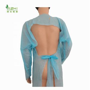 Oferta especial Fabricación en China Vestido no tejido CPE Delantal azul Vestido impermeable desechable de plástico <span class=keywords><strong>Dr</strong></span> <span class=keywords><strong>who</strong></span> - Product Image 4