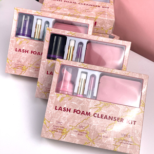 Tear miễn phí nhãn hiệu riêng lông mi Lash dầu gội chai mở rộng lông mi chất tẩy rửa Lash dầu gội Kit - Product Image 1
