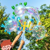 Ballons animaux de dessin animé à clipser, tendance et colorés, jouet cadeau pour enfants, pour la Journée sportive scolaire, les stands de rue, la décoration de fêtes et les accessoires