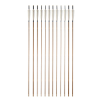 Tir à l'arc Flèches en bambou Arc traditionnel pour accessoires de tir de chasse à l'arc classique et traditionnel