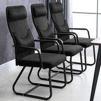 Chaise de bureau ergonomique confortable pour la maison et le bureau, idéale pour les longues sessions de travail et les conférences