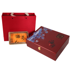 High-End Ganoderma Lucidum Packaging <b>Box</b> Rectangle Art Paper Composite Materials UV Design Health Product Packaging - Product Image 2