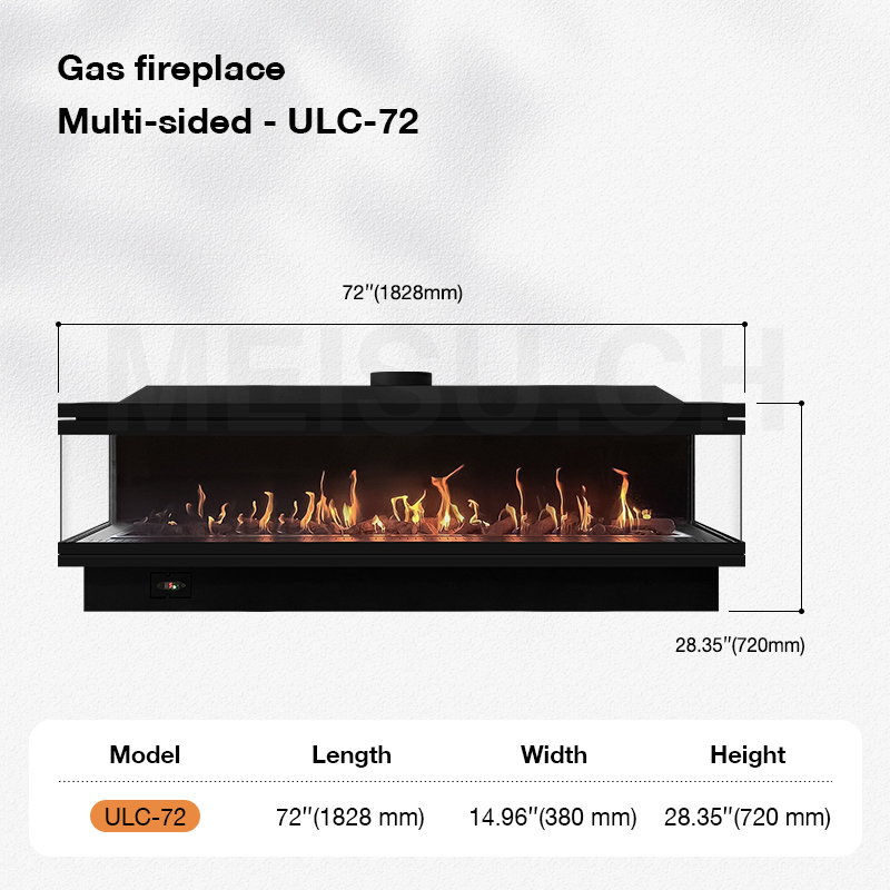 72inch L1828.2-H720-D380mm