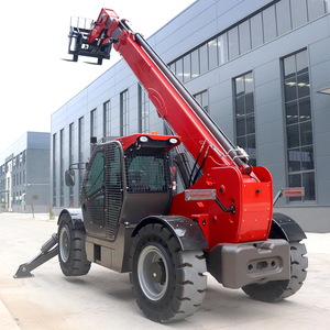 Chariot télescopique de 13,8 m, 4000 kg, avec benne, niveleuse et balayeuse en option, pour la réparation des ponts et l'entretien routier - Product Image 5