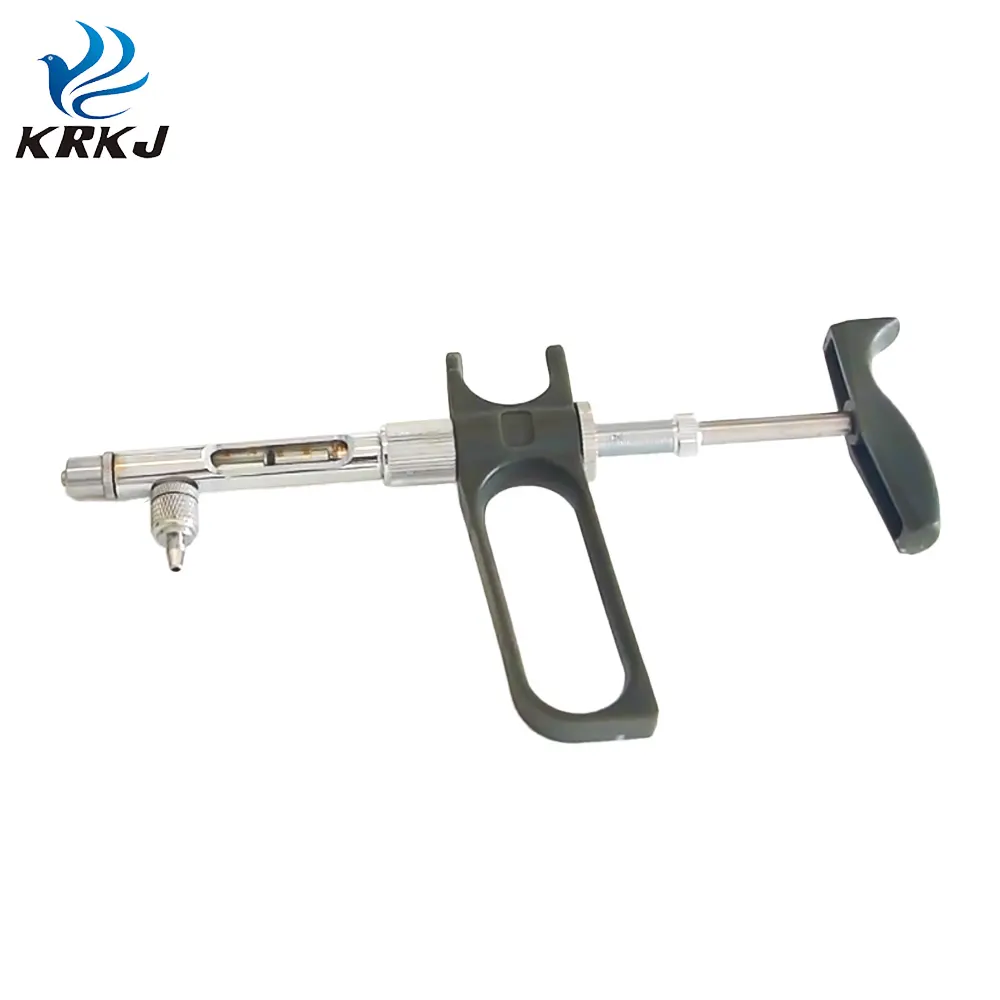 CETTIA KD104 best quality veterinary brass material automatic micro infusion continuous syringe for chickens