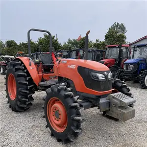 Tracteur Kubota à puissance de cheval moyenne utilisé pour la vente pour les agricoles, en bon état et à prix compétitif