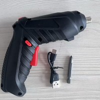 Ensemble de tournevis électriques, tournevis de démontage, embout de perceuse électrique portable, batterie au lithium rechargeable, câble USB inclus