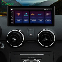 Navegación de coche de 10,25 pulgadas para Audi A1 2010-2018, unidad principal Android, reproductor Multimedia de Radio estéreo, CarPlay inalámbrico, 4G, WIFI, DSP, GPS