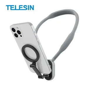 Telesin HOT For Iphone 12/13/14/15/Samsung/Xiaomi/OPPO Mobilephones Magnetic Neck Mount