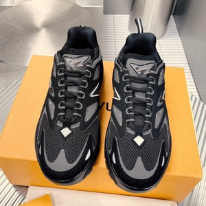 Zapatos de Diseñador de Nueva Tendencia, Zapatos Deportivos Casuales para Caminar al Aire Libre, Zapatos de Malla de Cuero Genuino con Suela de Goma, Zapatos Deportivos para Hombre - Product Image 4