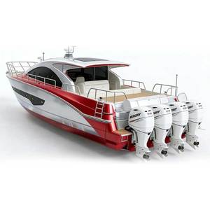 <span class=keywords><strong>Barco</strong></span> de Pesca de Lujo de Aluminio de 16.58m (54.40 pies) con Motor Fuera de Borda Nuevo, Yate de Aluminio de Lujo en Oferta, 300HP*4 - Product Image 2